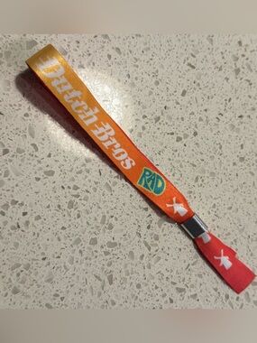 Dutch Bros April 2026 Adjustable Festival Wristband Limited Edition Rad Stoked